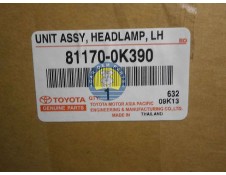 Toyota Unit Assy Head Lamp 81170-0K390